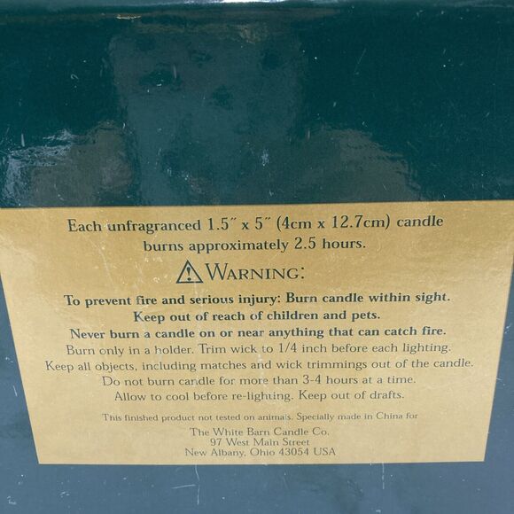 Christmas Topiary Candle Trio by The White Barn Candle Co. Santa Snowman Holiday - Picture 5 of 13